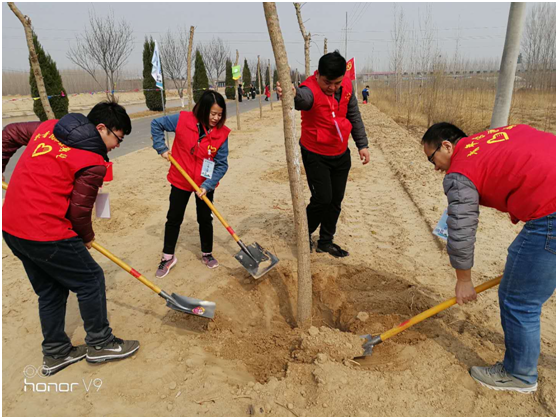 濟(jì)南長田實(shí)業(yè)助力2018“綠滿齊魯?美麗山東”省暨濟(jì)南市青少年植樹活動