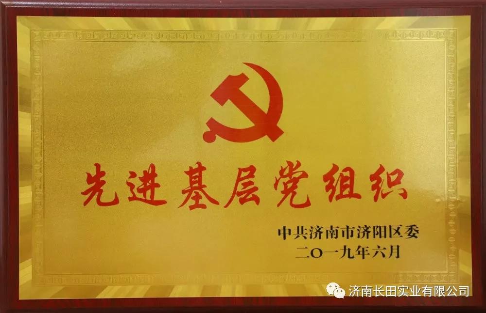 用榮譽(yù)向黨獻(xiàn)禮—長田實(shí)業(yè)黨支部榮獲“先進(jìn)基層黨組織”榮譽(yù)稱號(hào)